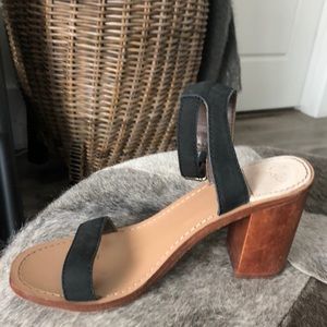 Joie Suede Ankle Strap Sandals Size 6